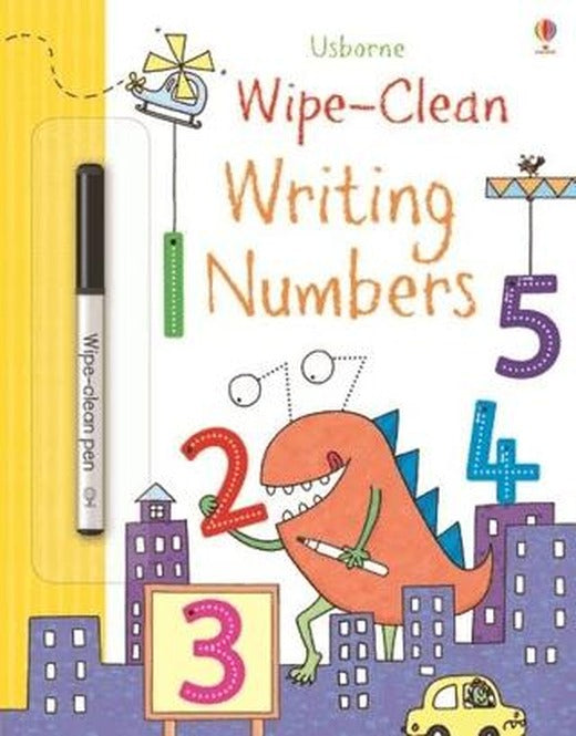 Wipe-Clean Writing Numbers | Usborne (Ciltsiz)