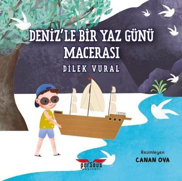 Deniz'le Bir Yaz Günü Macerası | Perseus Yayınevi (İnce Kapak) - Resim 1