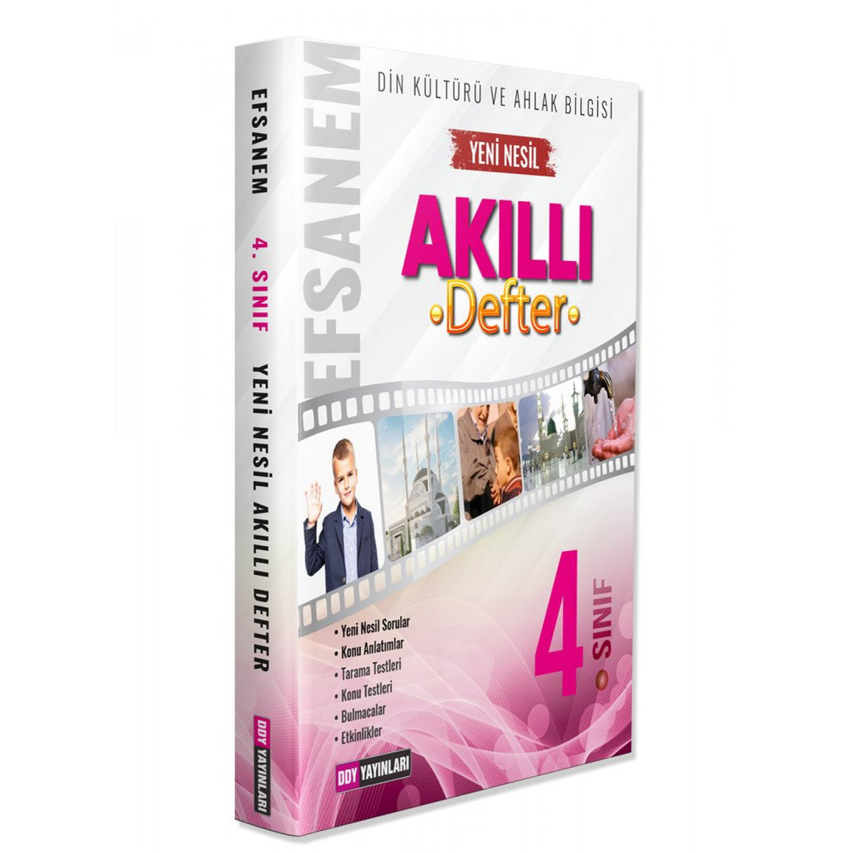 Ddy 4.sınıf Din Kültürü Ve Ahlak Efsanem Defter - Kolektif kitap kapağı