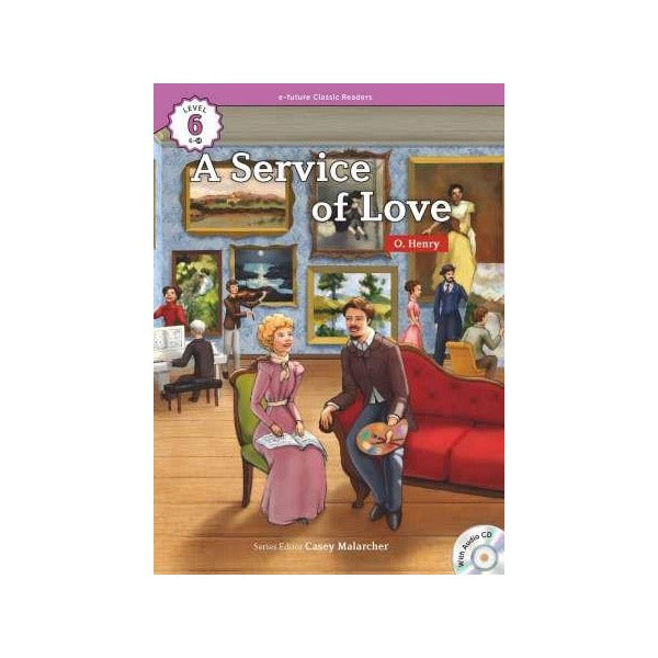 A Service of Love +CD (eCR Level 6) | e-future (Ciltsiz)
