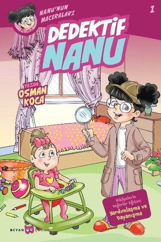 Dedektif Nanu-Nanu'nun Maceraları 1 | Beyan Yayınları (İnce Kapak)