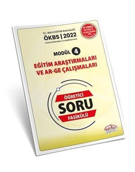 Uzman ve Başöğretmen Modül 4 Eğitim Araştırmaları ve Ar-ge Çalışmaları Özet ve Öğretici Soru Fasikülü