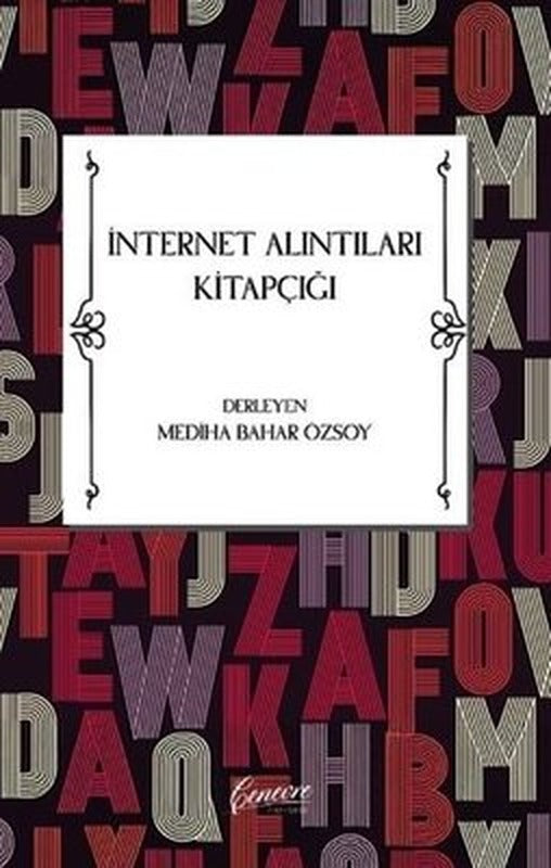 İnternet Alıntıları Kitapçığı | Cenevre Fikir Sanat (İnce Kapak )