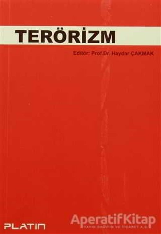 Terörizm - Haydar Çakmak - Barış Kitap | Barış Kitap