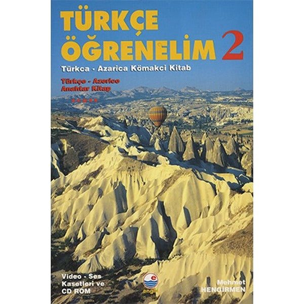 Türkçe Öğrenelim 2 - Turkca - Azarica Kömakci Kitabı - Anahtar Kitap | Engin (İnce Kapak)