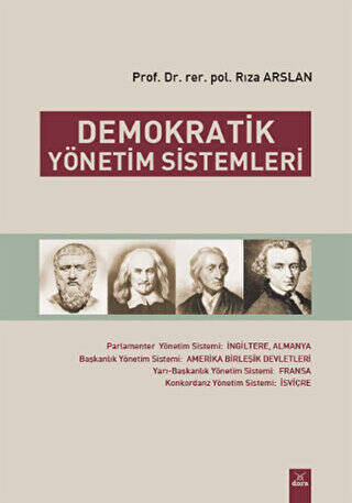 Demokratik Yönetim Sistemleri - Prof. Dr. Rıza Arslan kitap kapağı
