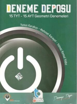 Deneme Deposu TYT AYT Geometri Denemeleri - Tahsin Arslan kitap kapağı