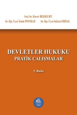 Devletler Hukuku Pratik Çalışmalar - Enver Bozkurt kitap kapağı