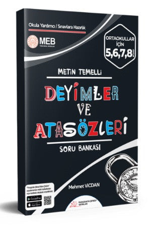 Deyimler ve Atasözleri Soru Bankası kitap kapağı