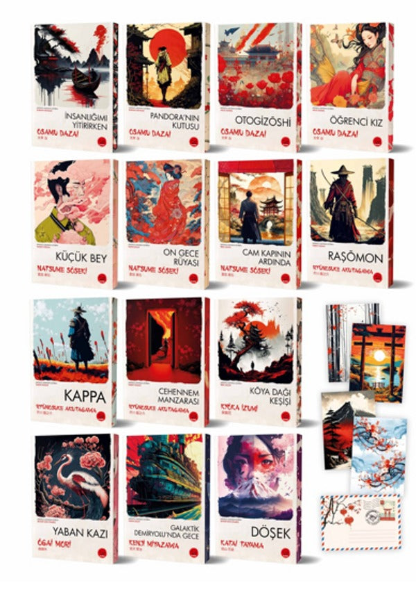 Japon Klasikleri Seti (14 Kitap Takım) | Tokyo Manga (Ciltsiz)