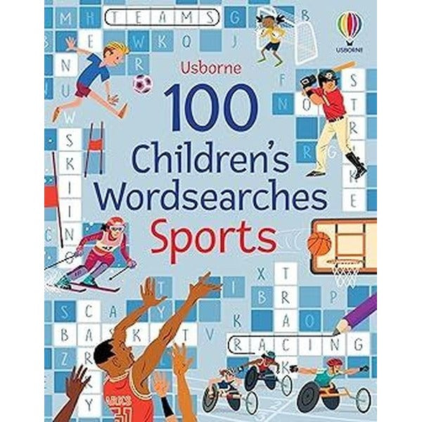 100 Children's Wordsearches: Sports | Usborne (Ciltsiz)