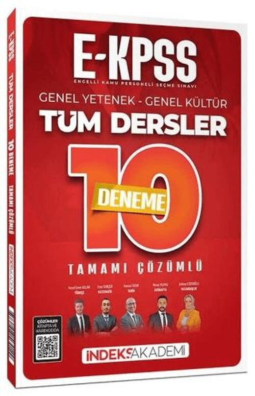 E-KPSS 10 Deneme Çözümlü