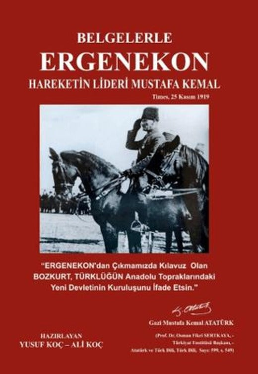 Belgelerle Ergenekon Hareketin Lideri Mustafa Kemal | Mavi Kurt Yayınları (Ciltsiz)