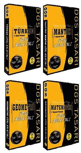 DGS 4'lü Set Konu Anlatımlı - Özgen Bulut kitap kapağı
