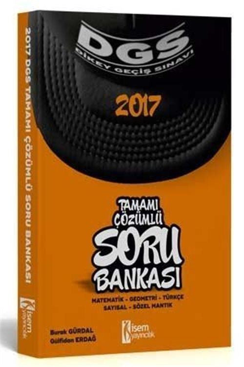 DGS Sayısal Sözel Mantık Tamamı Çözümlü Soru Bankası kitap kapağı