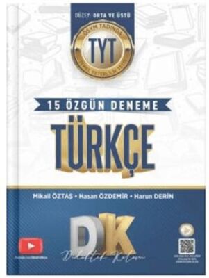 TYT Türkçe 15 Deneme - Hasan Özdemir kitap kapağı