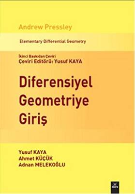 Dora Basım Yayın Diferensiyel Geometriye Giriş - Andrew Pressley kitap kapağı
