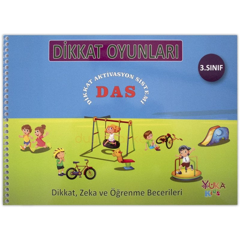 Dikkat Oyunları - Dikkat Aktivasyon Sistemi 3. Sınıf kitap kapağı