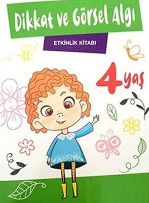 Dikkat ve Görsel Algı Etkinlik Kitabı - Kolektif kitap kapağı
