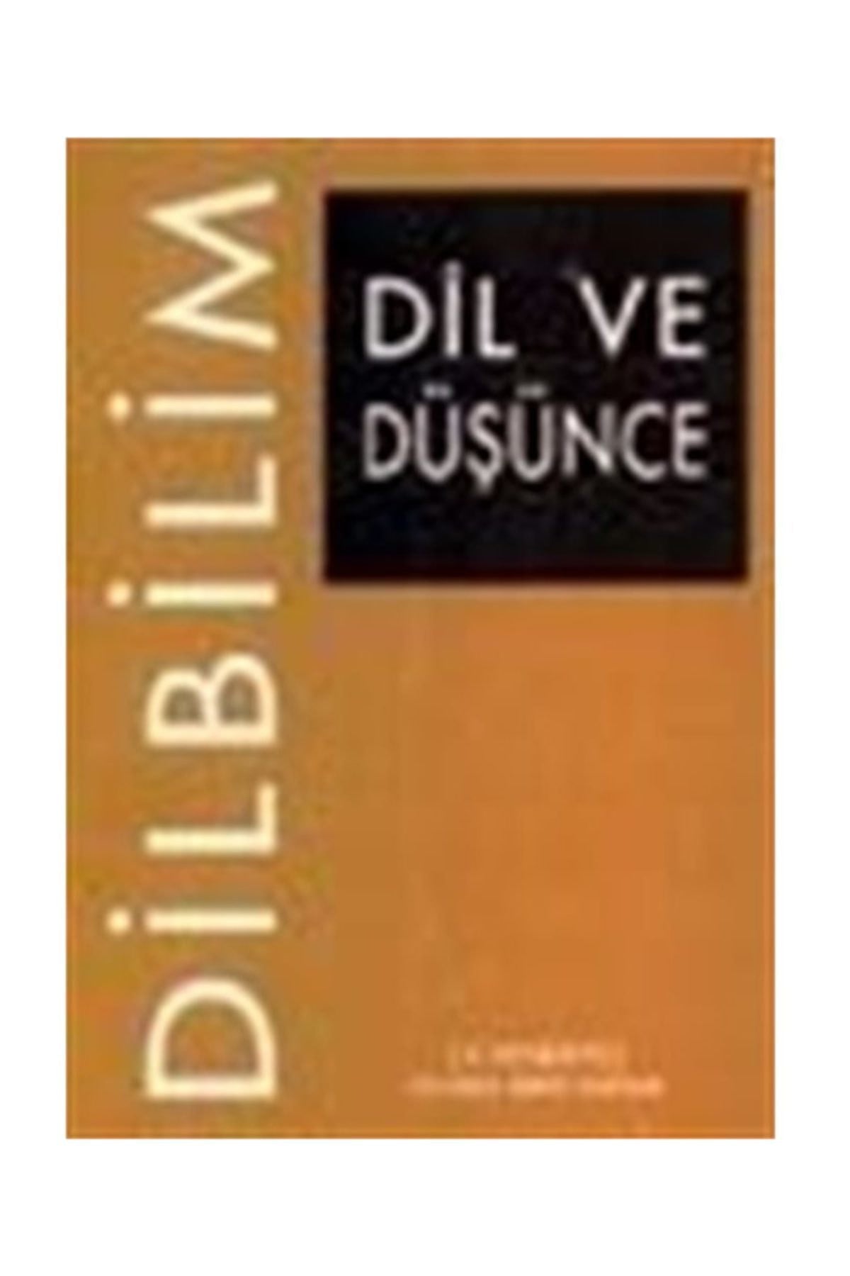 Dil ve Düşünce - J.V. Vendryes kitap kapağı