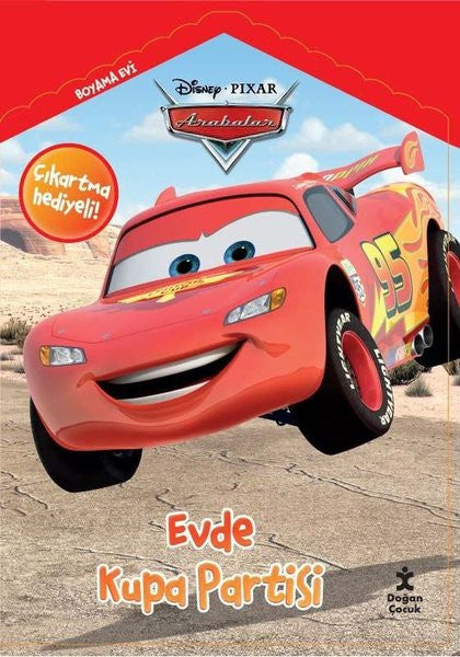 Disney Pixar Arabalar Boyama Evi Evde Kupa Partisi - Kolektif kitap kapağı