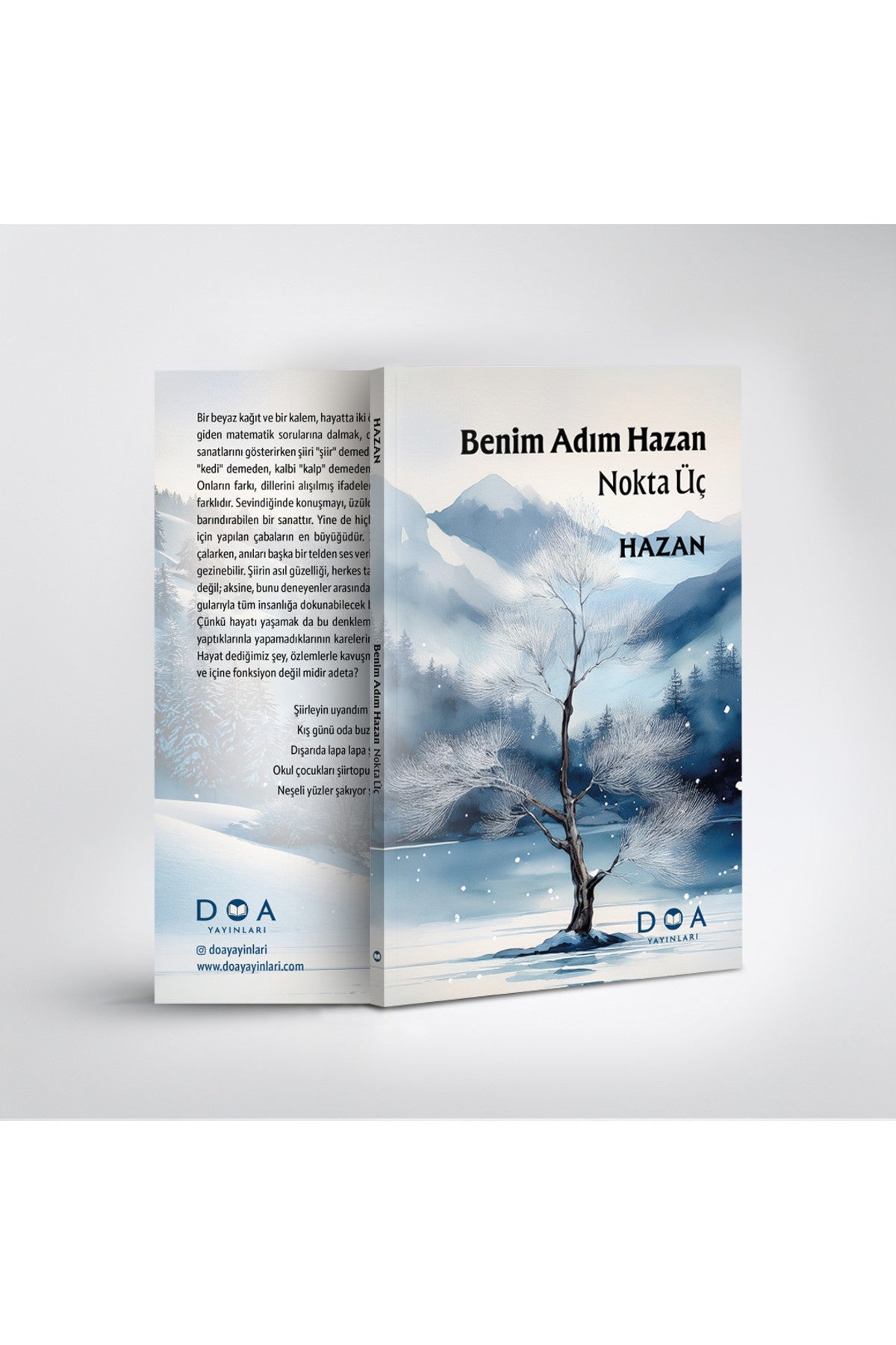 DOA Yayınları Benim Adım Hazan - Nokta Üç - Hazan kitap kapağı