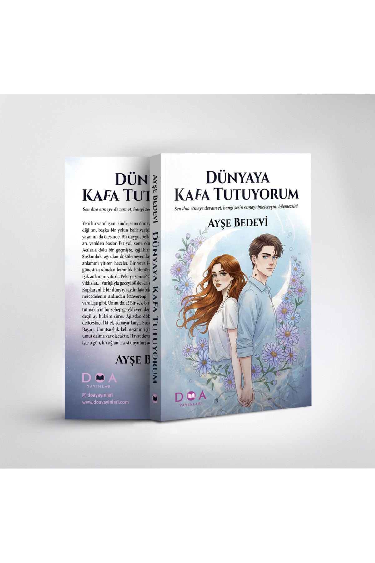 DOA Yayınları Dünyaya Kafa Tutuyorum - Ayşe Bedevi kitap kapağı