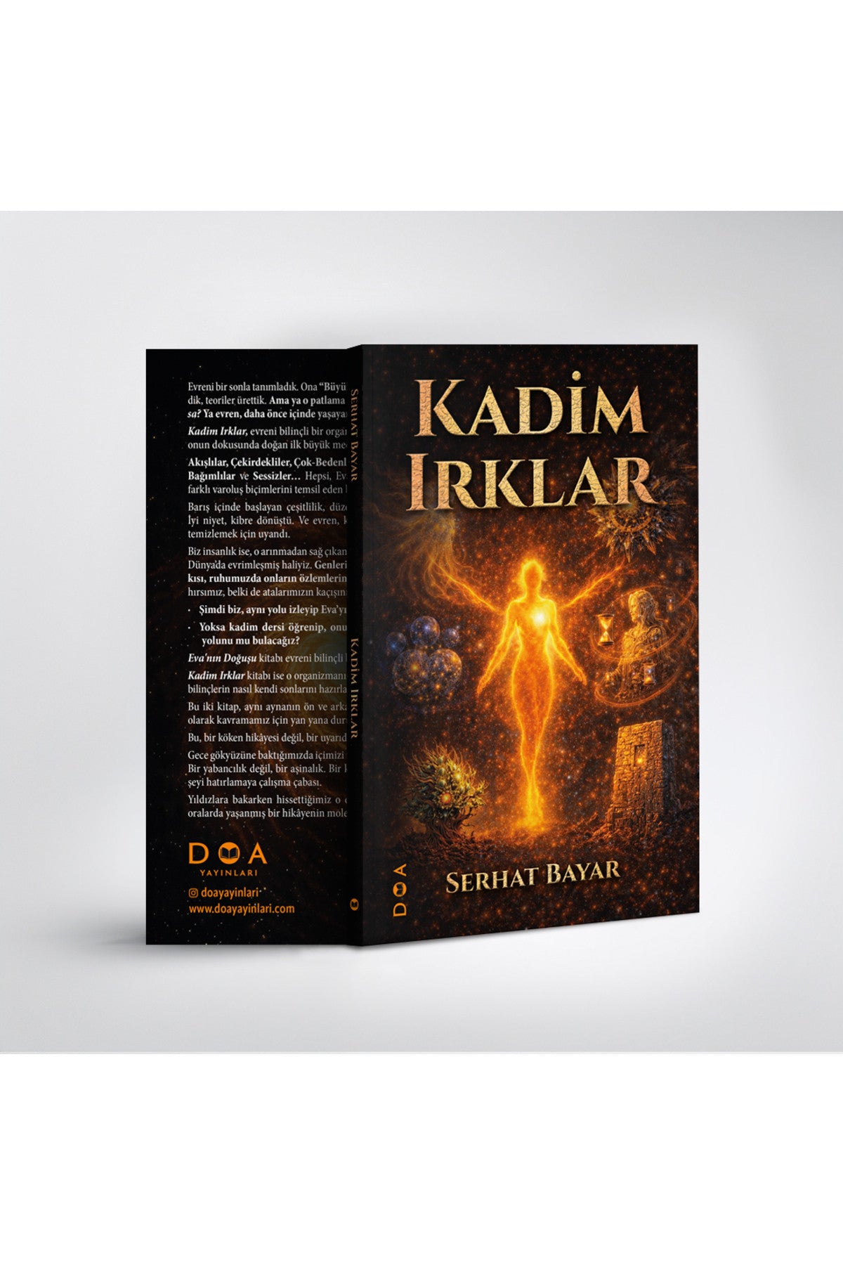 DOA Yayınları Kadim Irklar - Serhat Bayar kitap kapağı