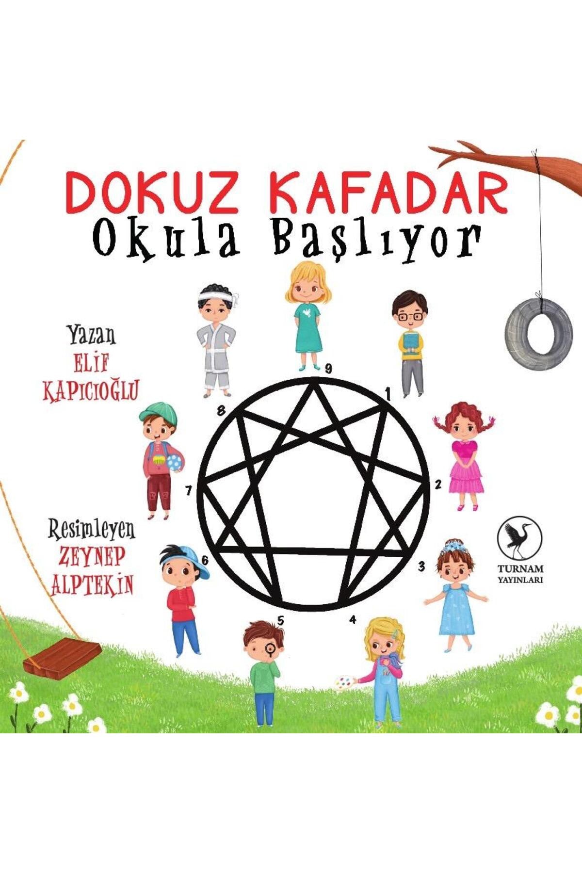 Dokuz Kafadar Okula Başlıyor kitap kapağı