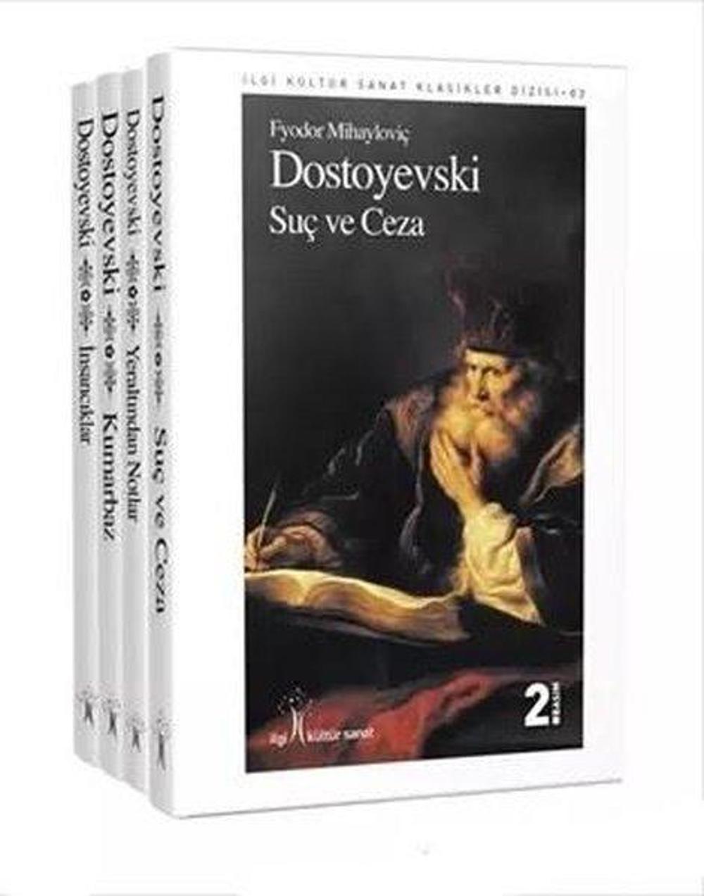 Dostoyevski Seti - 4 Kitap Takım | İlgi Kültür Sanat Yayınları