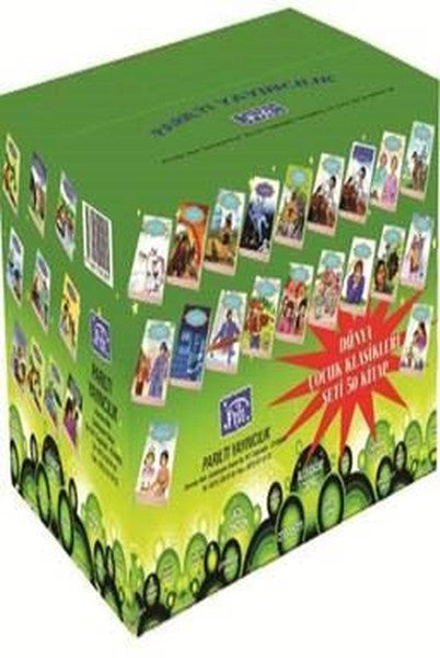 Dünya Çocuk Klasikleri Seti 50 Kitap Takım - Kolektif kitap kapağı