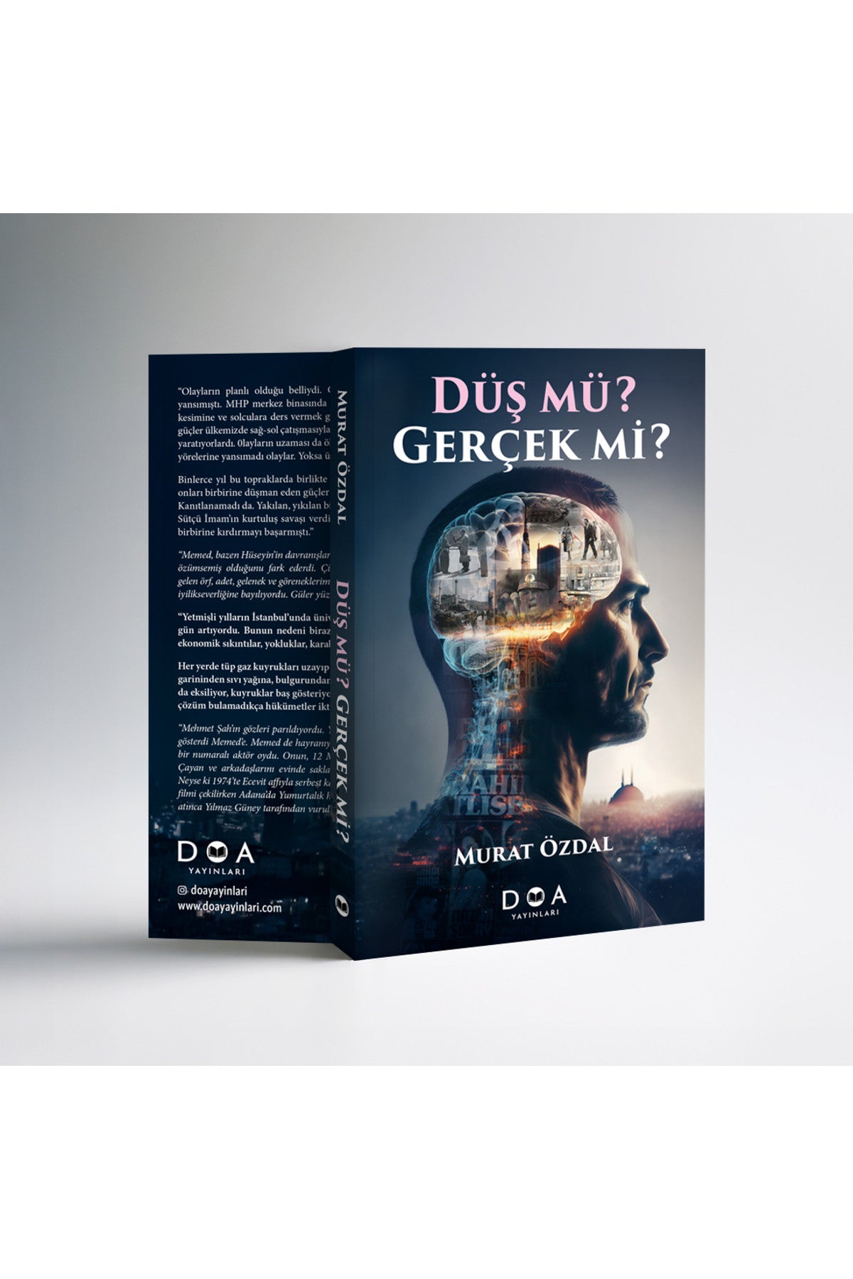 Düş mü? Gerçek mi? - Murat Özdal kitap kapağı