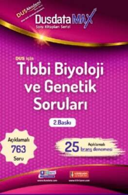DUSDATA Dusdatamax Tıbbi Biyoloji ve Genetik Soruları - Kolektif kitap kapağı