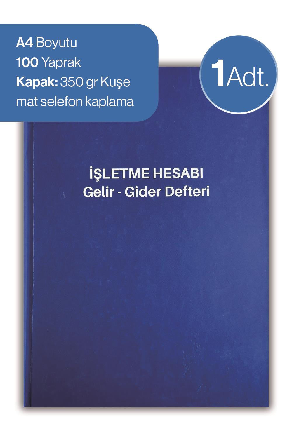Düvenci İşletme Hesabı Gelir - Gider Defteri kitap kapağı