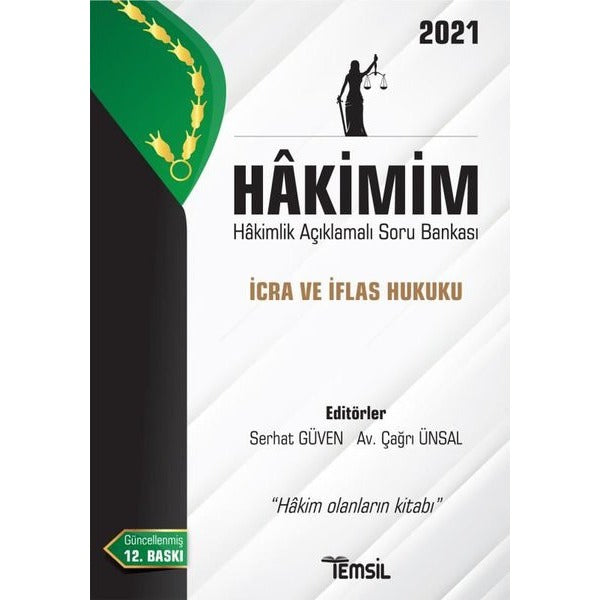 Hakimim İcra ve İflas Hukuku - Hakimlik Açıklamalı Soru Bankası 2021 | Temsil Kitap (Ciltsiz)