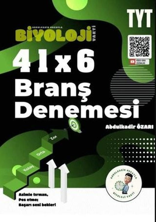 TYT Biyoloji 41x6 Branş Denemesi | Biyoloji Vakti (Ciltsiz)