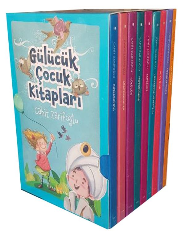 Gülücük Çocuk Kitapları - Renkli Ciltli Kutulu Set (9 Kitap) | Beyan Yayınları (Ciltli)