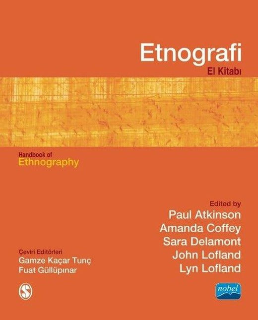 Etnografi El Kitabı | Nobel Akademik Yayıncılık (İnce Kapak)