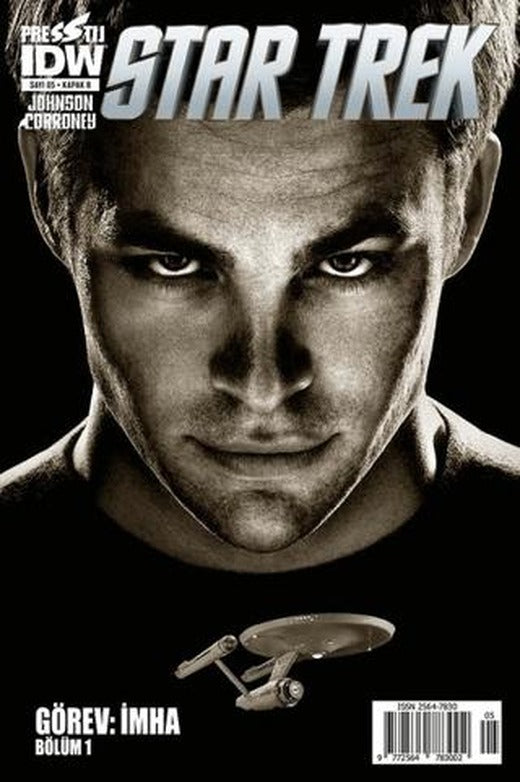 Star Trek Sayı: 5 - Kapak B | Presstij Kitap (Ciltsiz)