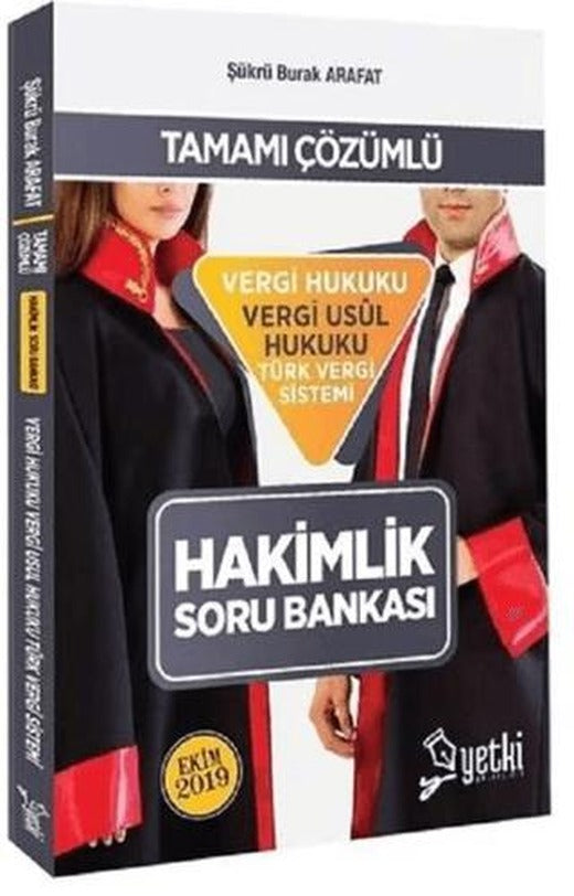 Vergi Hukuku Vergi Usul Hukuku Hakimlik Soru Bankası 2019 | Yetki Yayınları (Ciltsiz)
