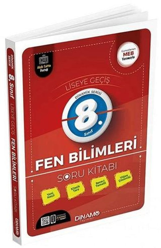 8. Sınıf Fen Bilimleri Soru Bankası | Dinamo Yayınları (Ciltsiz)