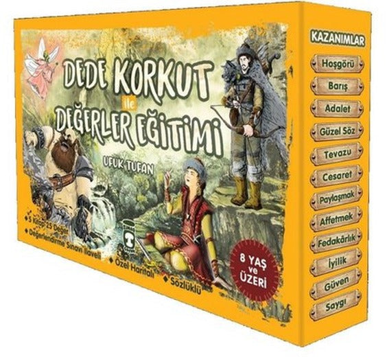 Dede Korkut İle Değerler Eğitimi Seti - 5 Kitap Takım | Timaş Çocuk (İnce Kapak)
