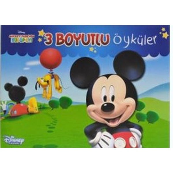 Disney Mickey Fare’nin Kulüp Evi - 3 Boyutlu Öyküler | Doğan Çocuk (Ciltsiz)