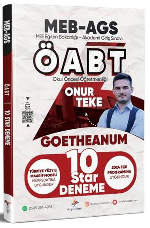2026 MEB AGS ÖABT Okul Öncesi Öğretmenliği Tamamı Video Çözümlü 10 Star Deneme