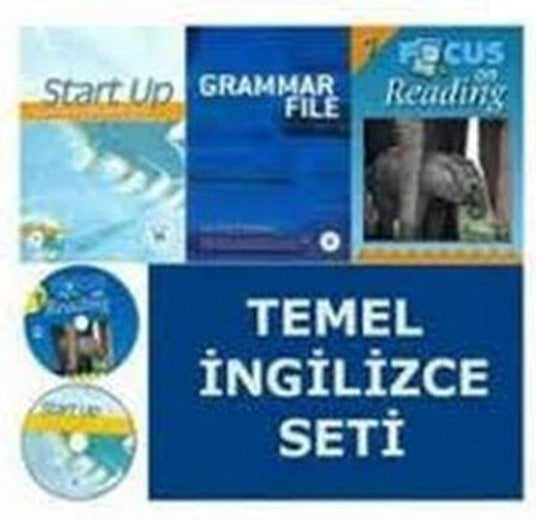 Temel İngilizce Seti (3 Kitap + 2 CD) | Nüans (İnce Kapak)