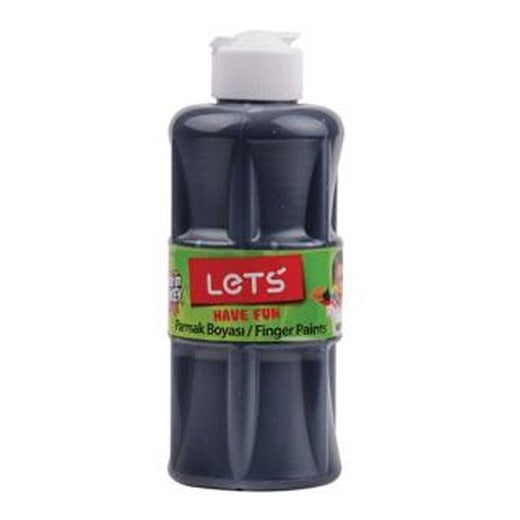 LETS Parmak Boyası 250 ml Siyah | Lets