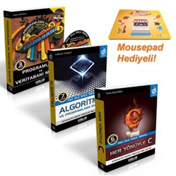 Programlamaya Giriş Seti-3 Kitap Takım | Kodlab (İnce Kapak)
