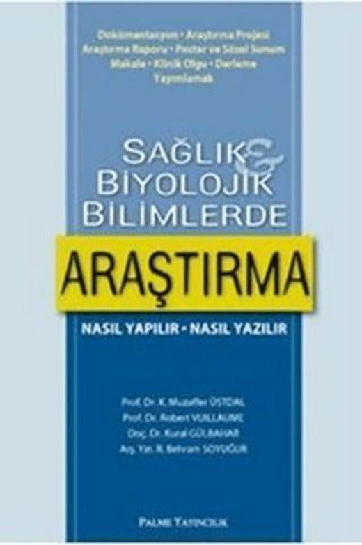 Sağlık ve Biyolojik Bilimlerde Araştırma | Palme Yayıncılık (Ciltsiz)