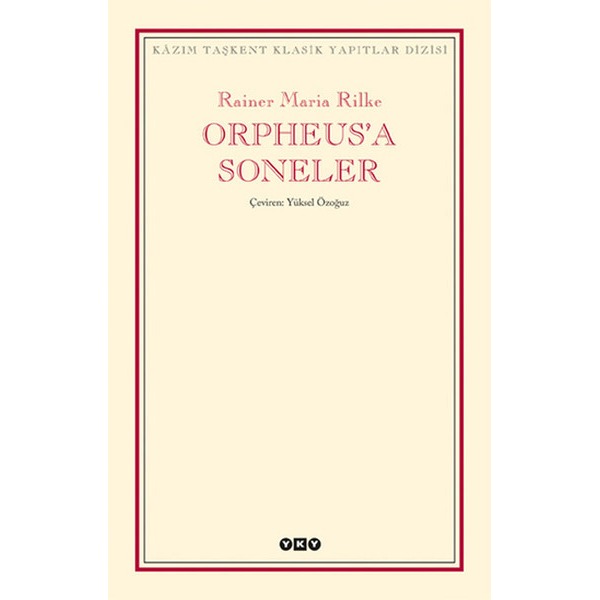 Orpheus'a Soneler | Yapı Kredi Yayınları