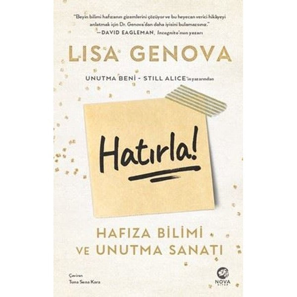 Hatırla! Hafıza Bilimi ve Unutma Sanatı | Nova Kitap (İnce Kapak)